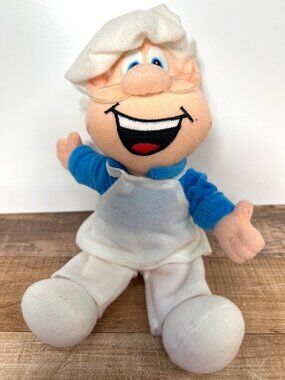 1997 General Mills Breakfast Babies Wendell The Baker Plush 9''